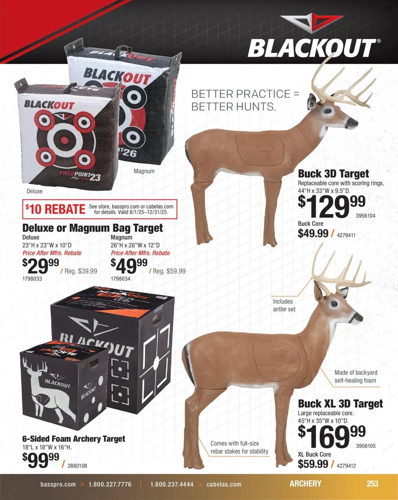 cabelas - Cabela's Hunting Master 25 - from Monday 08/11 2025 - page: 253