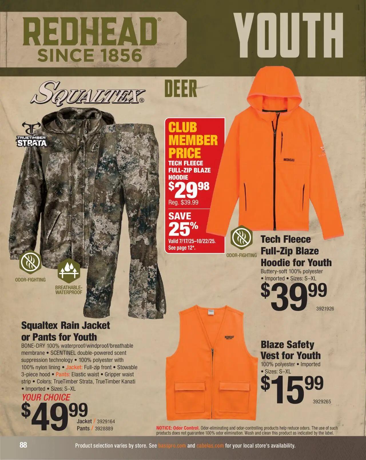 cabelas - Cabela's Hunting Master 25 - from Monday 08/11 2025 - page: 88