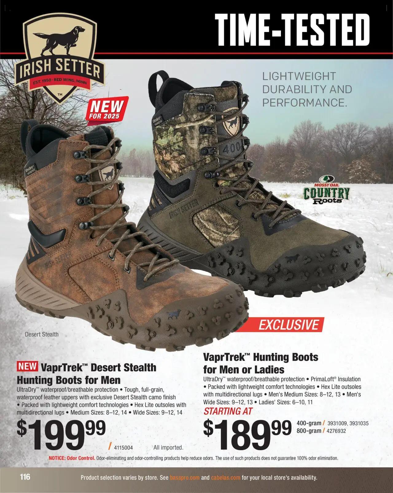 cabelas - Cabela's Hunting Master 25 - from Monday 08/11 2025 - page: 116