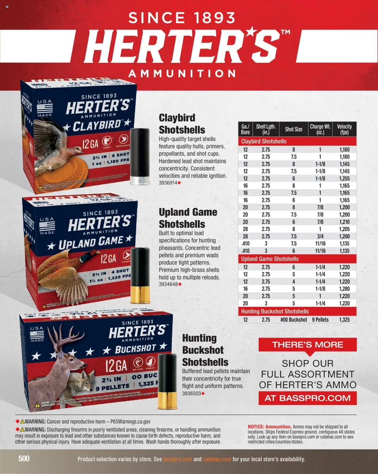 cabelas - Cabela's Hunting Master 25 - from Monday 08/11 2025 - page: 500