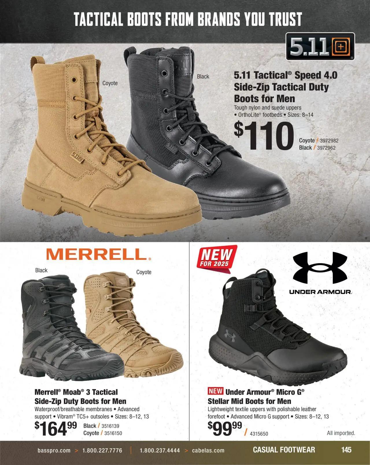 cabelas - Cabela's Hunting Master 25 - from Monday 08/11 2025 - page: 145