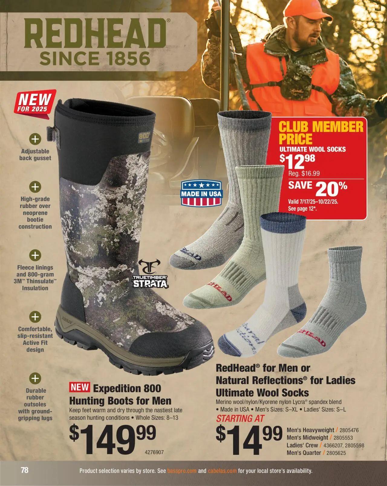 cabelas - Cabela's Hunting Master 25 - from Monday 08/11 2025 - page: 78
