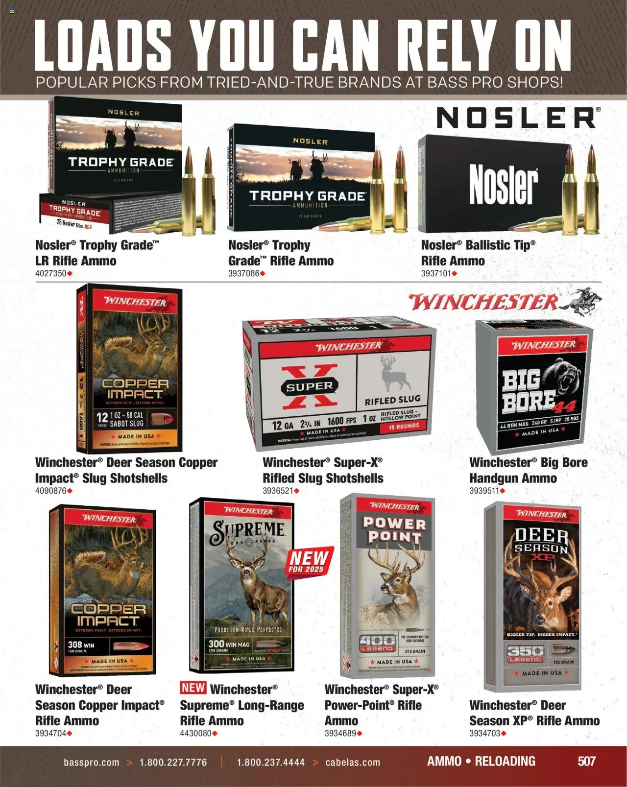 cabelas - Cabela's Hunting Master 25 - from Monday 08/11 2025 - page: 507