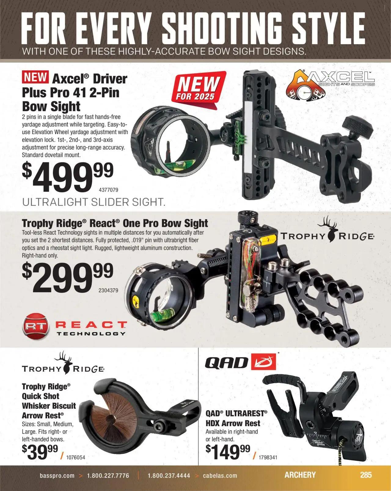 cabelas - Cabela's Hunting Master 25 - from Monday 08/11 2025 - page: 285