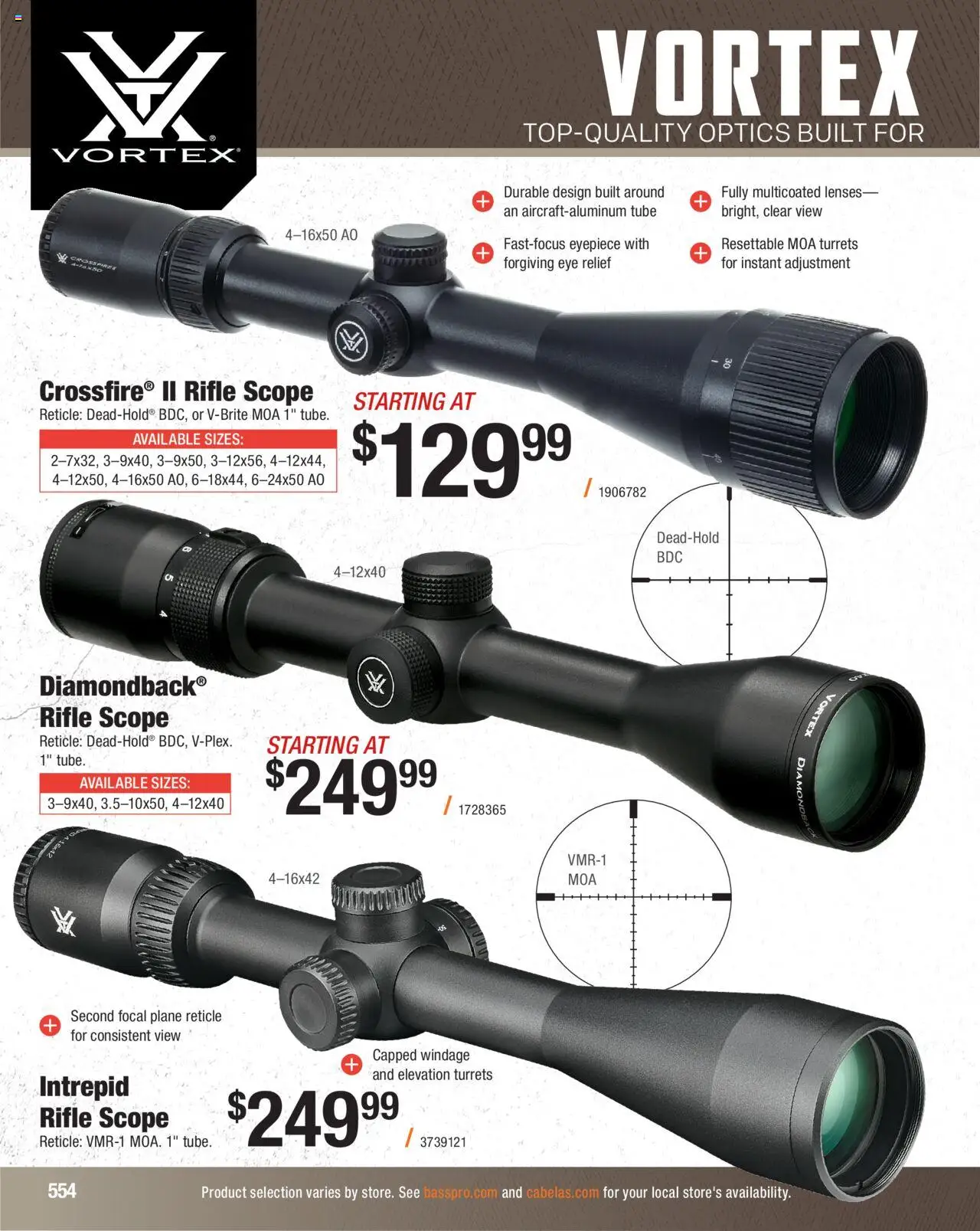 cabelas - Cabela's Hunting Master 25 - from Monday 08/11 2025 - page: 554