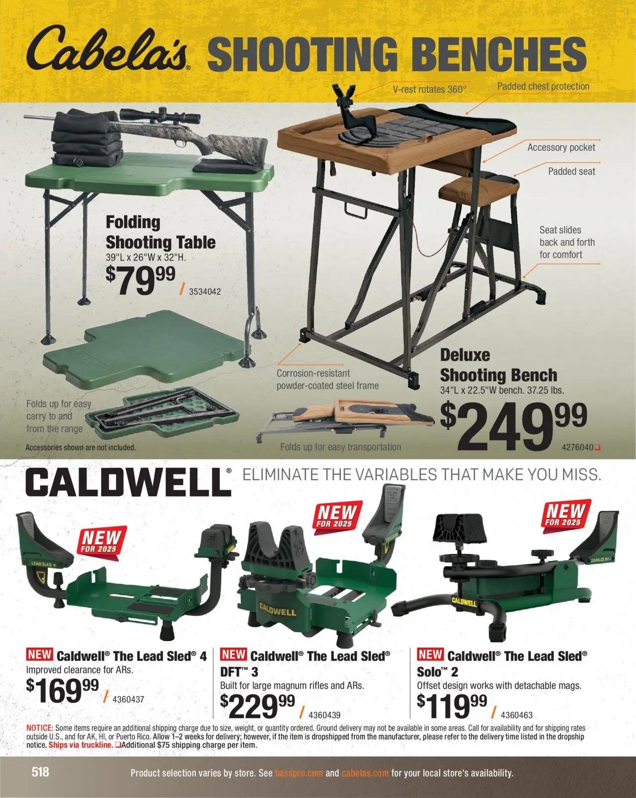 cabelas - Cabela's Hunting Master 25 - from Monday 08/11 2025 - page: 518