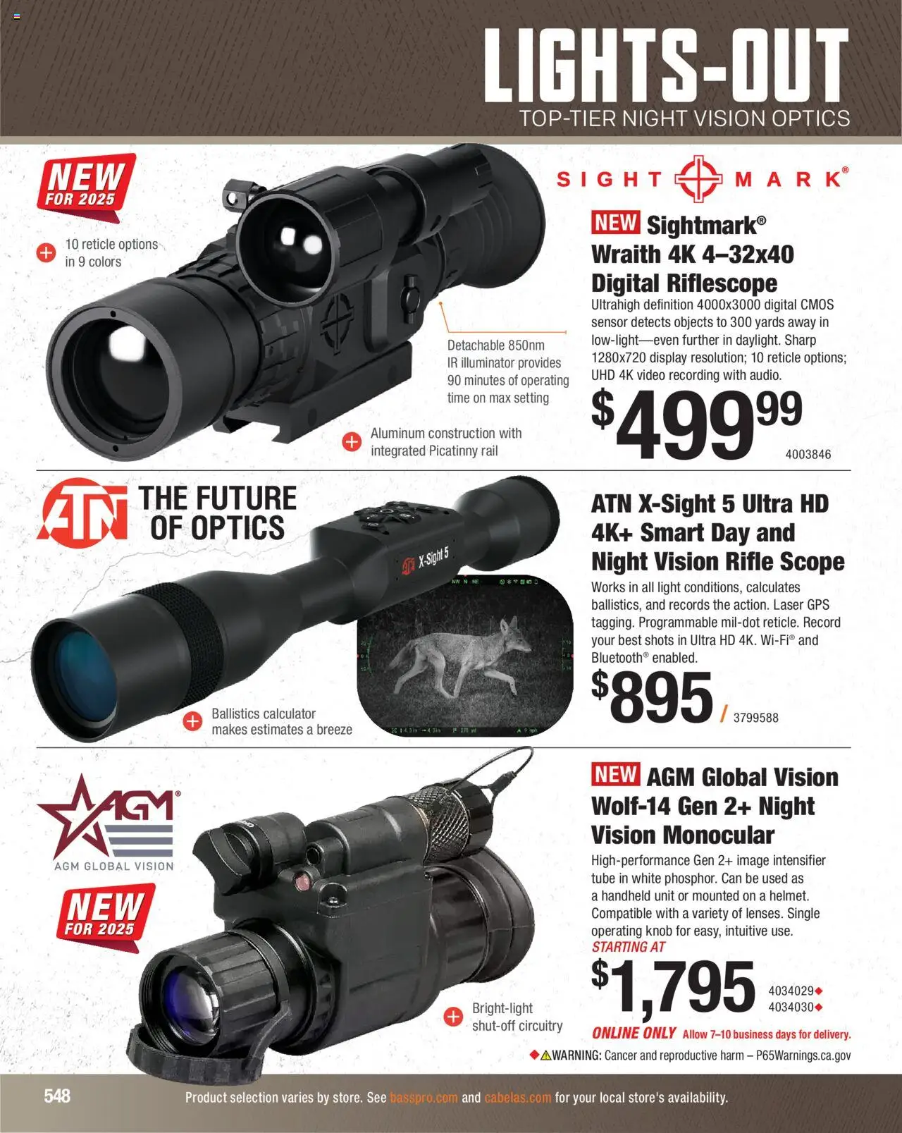 cabelas - Cabela's Hunting Master 25 - from Monday 08/11 2025 - page: 548