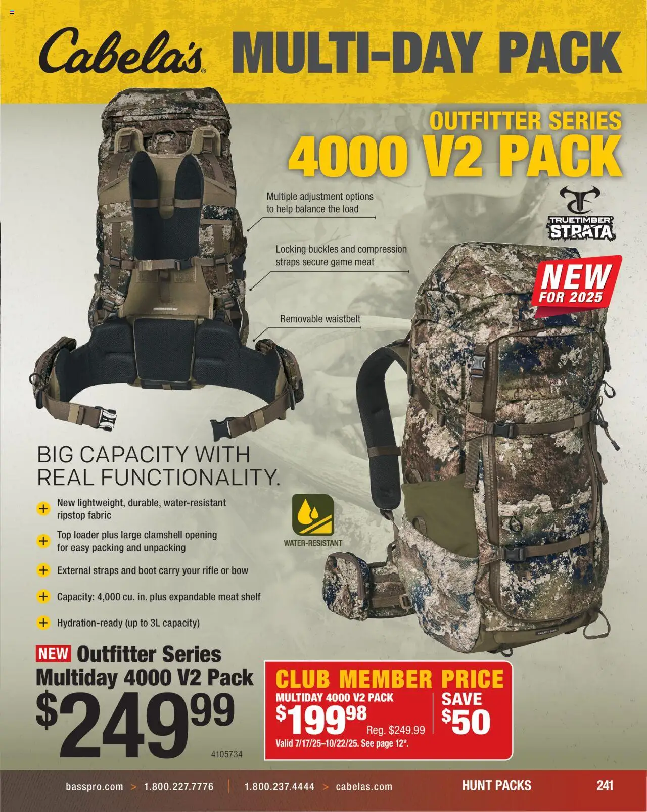 cabelas - Cabela's Hunting Master 25 - from Monday 08/11 2025 - page: 241