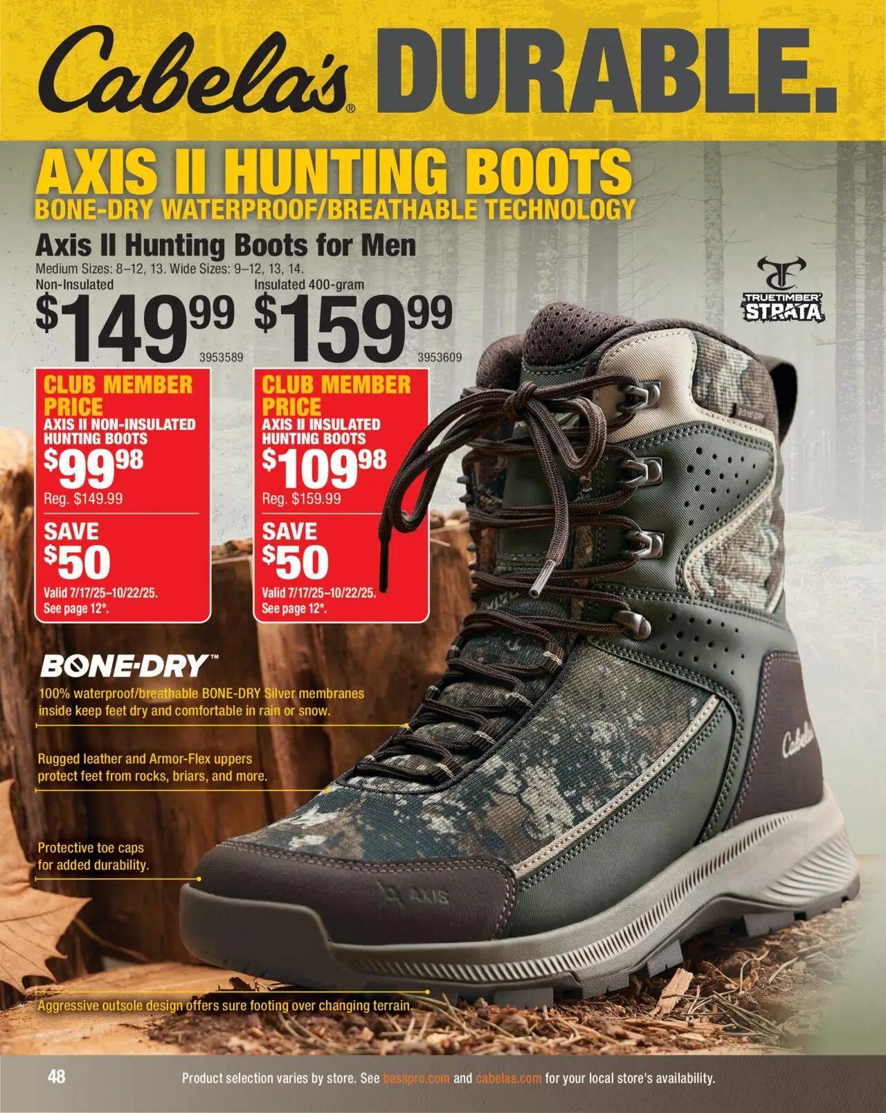 cabelas - Cabela's Hunting Master 25 - from Monday 08/11 2025 - page: 48