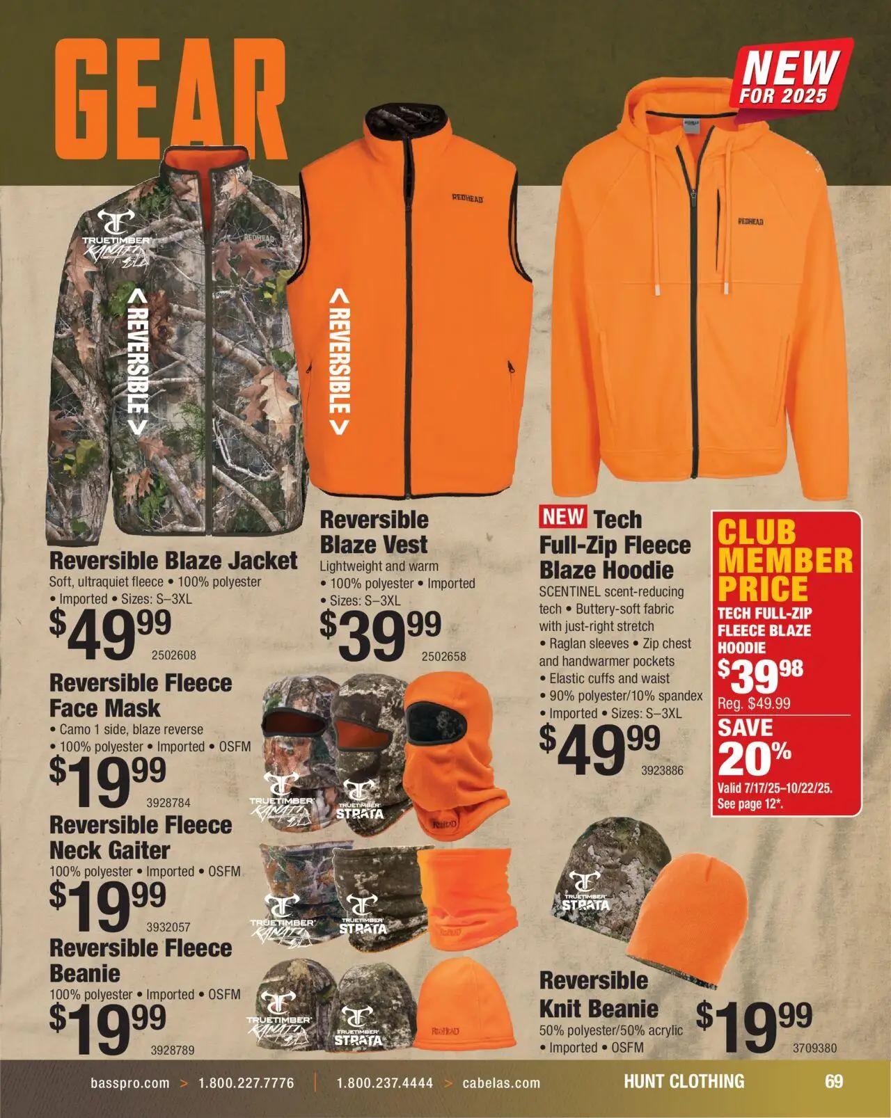 cabelas - Cabela's Hunting Master 25 - from Monday 08/11 2025 - page: 69