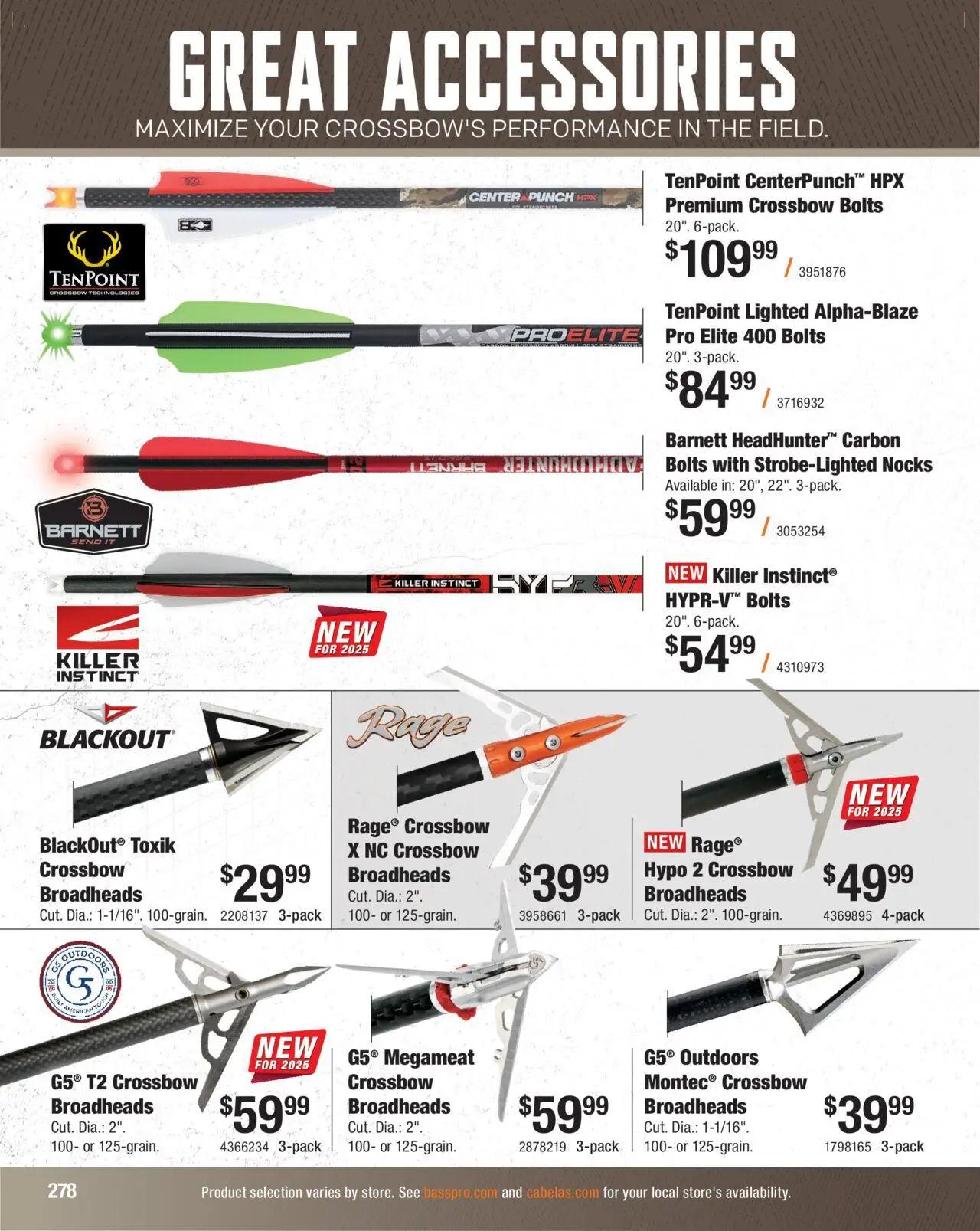 cabelas - Cabela's Hunting Master 25 - from Monday 08/11 2025 - page: 278