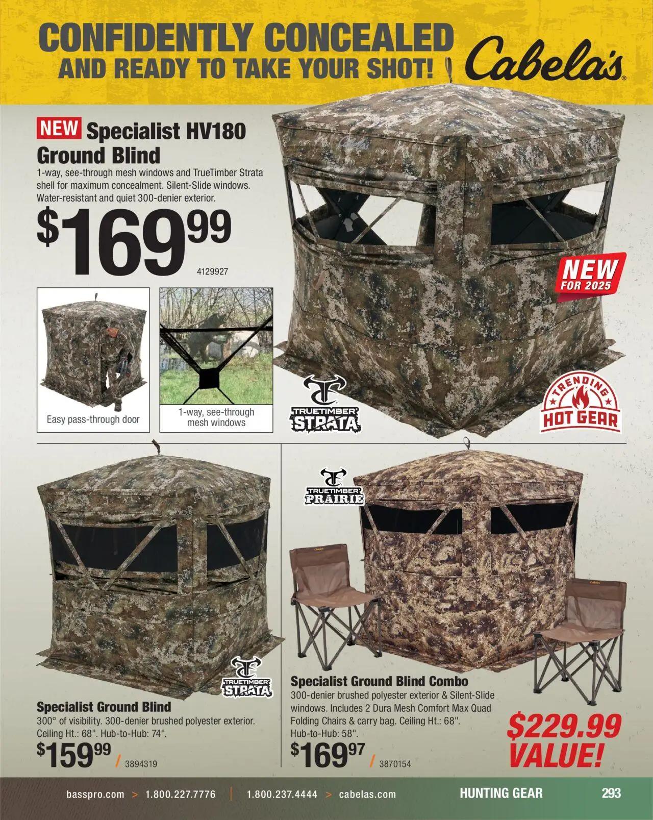 cabelas - Cabela's Hunting Master 25 - from Monday 08/11 2025 - page: 293