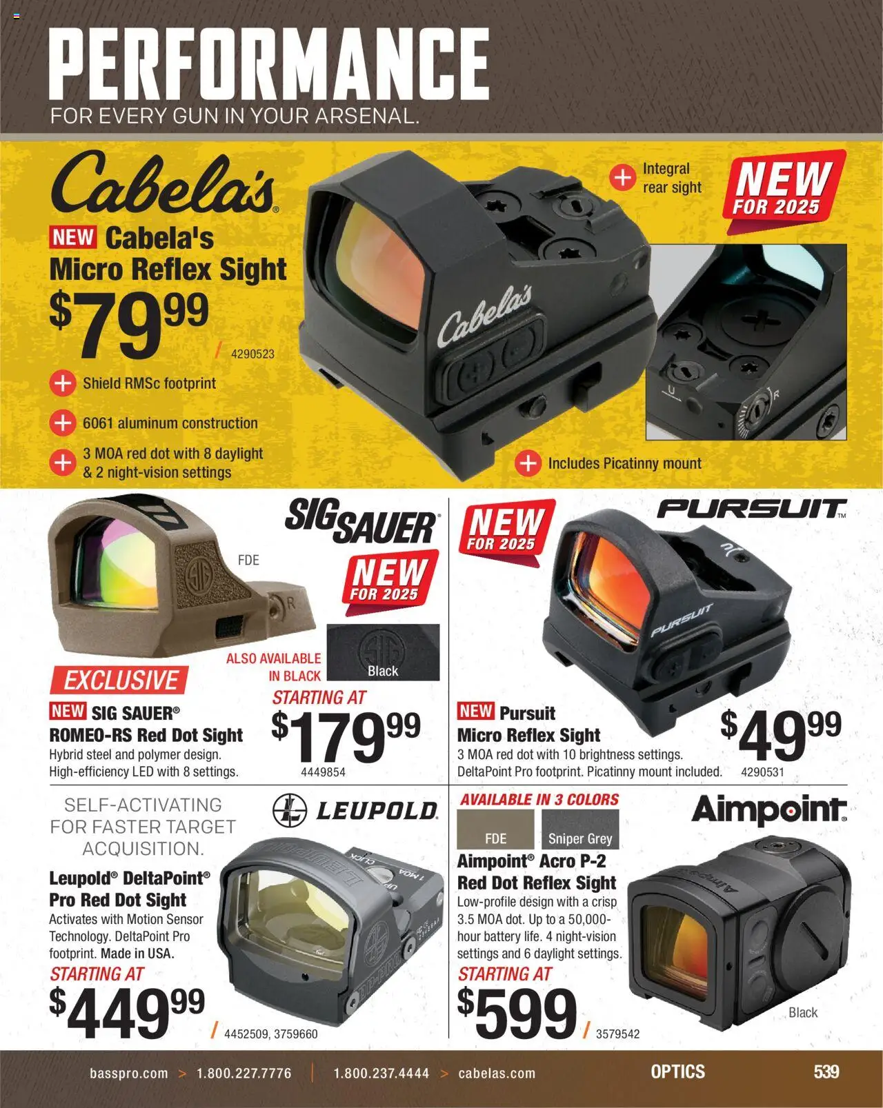 cabelas - Cabela's Hunting Master 25 - from Monday 08/11 2025 - page: 539