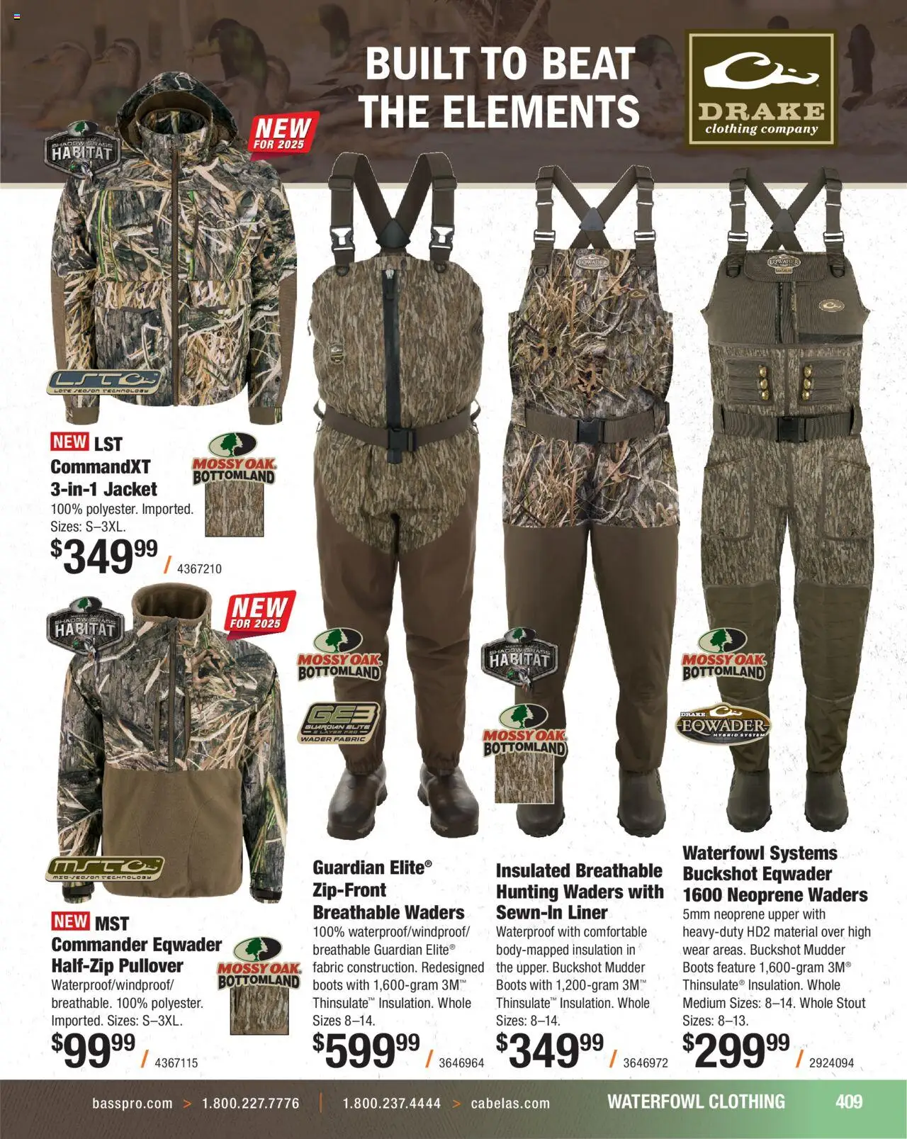 cabelas - Cabela's Hunting Master 25 - from Monday 08/11 2025 - page: 409