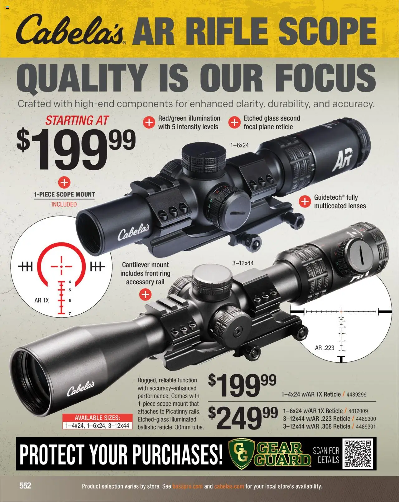 cabelas - Cabela's Hunting Master 25 - from Monday 08/11 2025 - page: 552