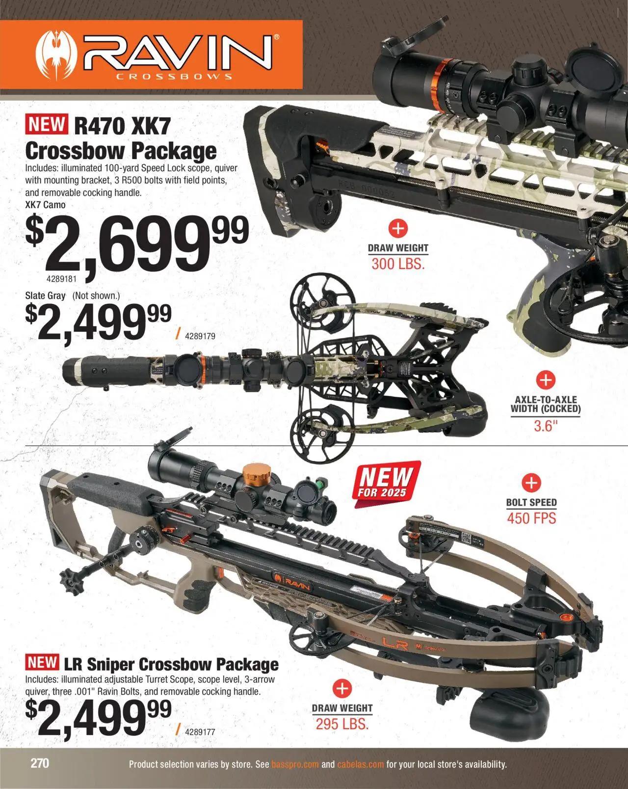 cabelas - Cabela's Hunting Master 25 - from Monday 08/11 2025 - page: 270