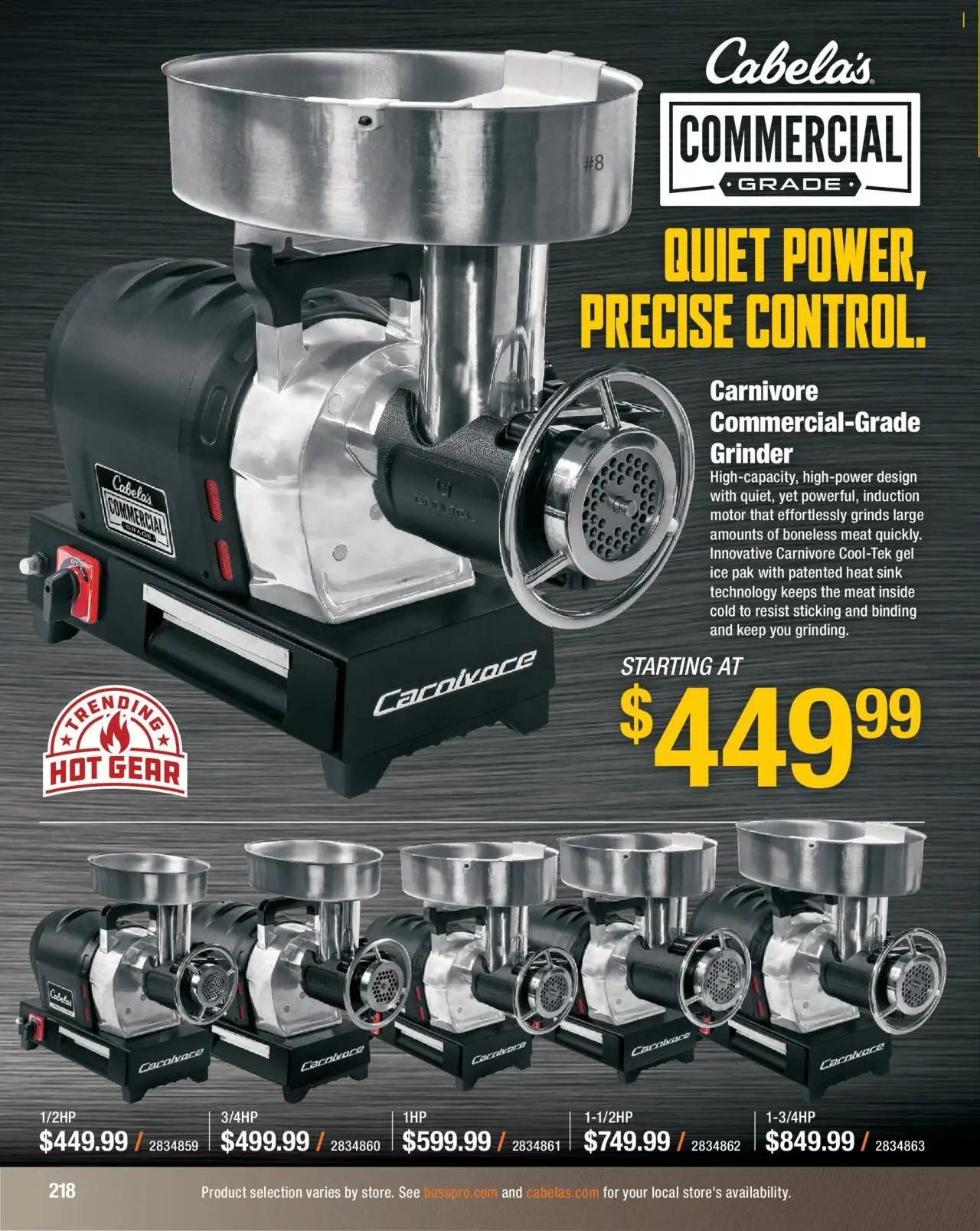 cabelas - Cabela's Hunting Master 25 - from Monday 08/11 2025 - page: 218