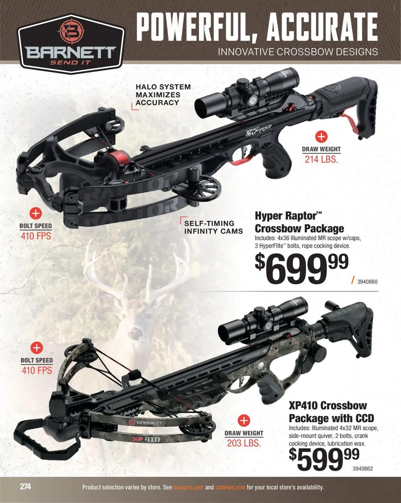 cabelas - Cabela's Hunting Master 25 - from Monday 08/11 2025 - page: 274