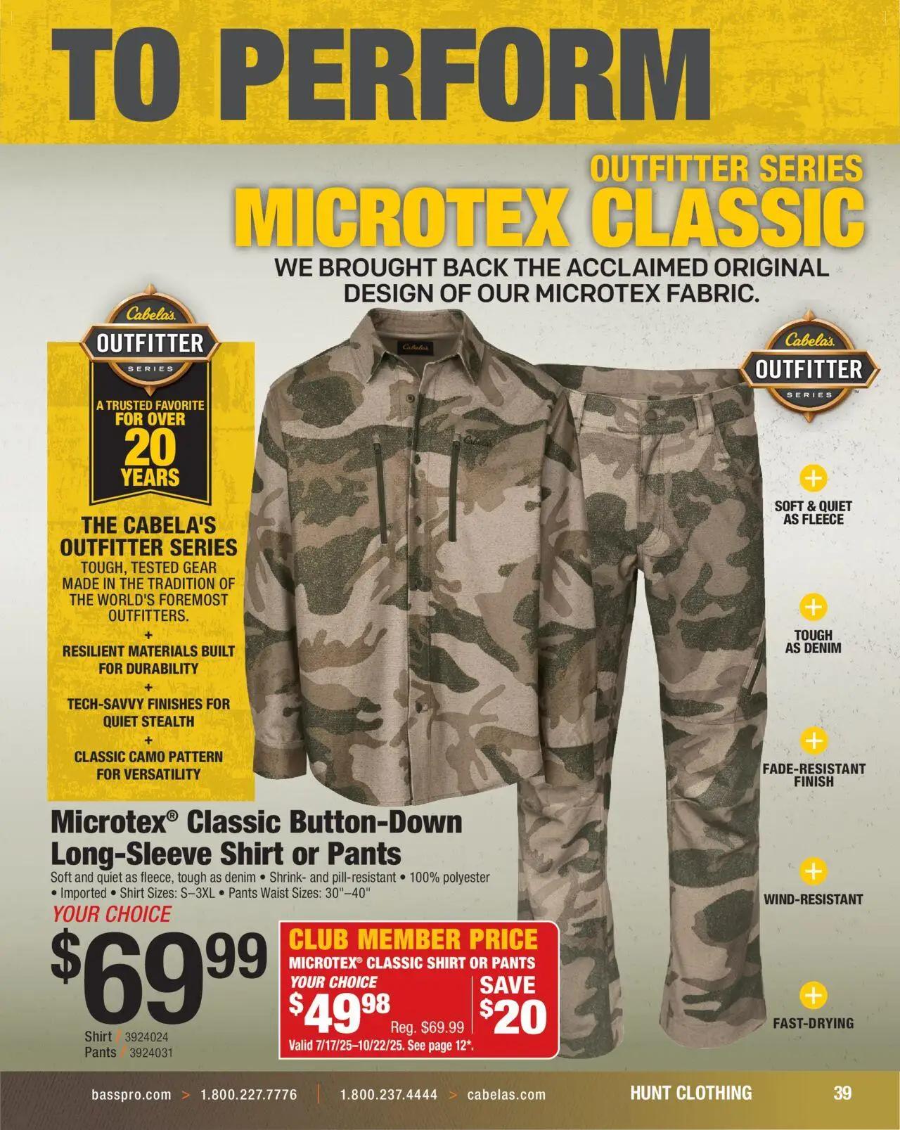 cabelas - Cabela's Hunting Master 25 - from Monday 08/11 2025 - page: 39