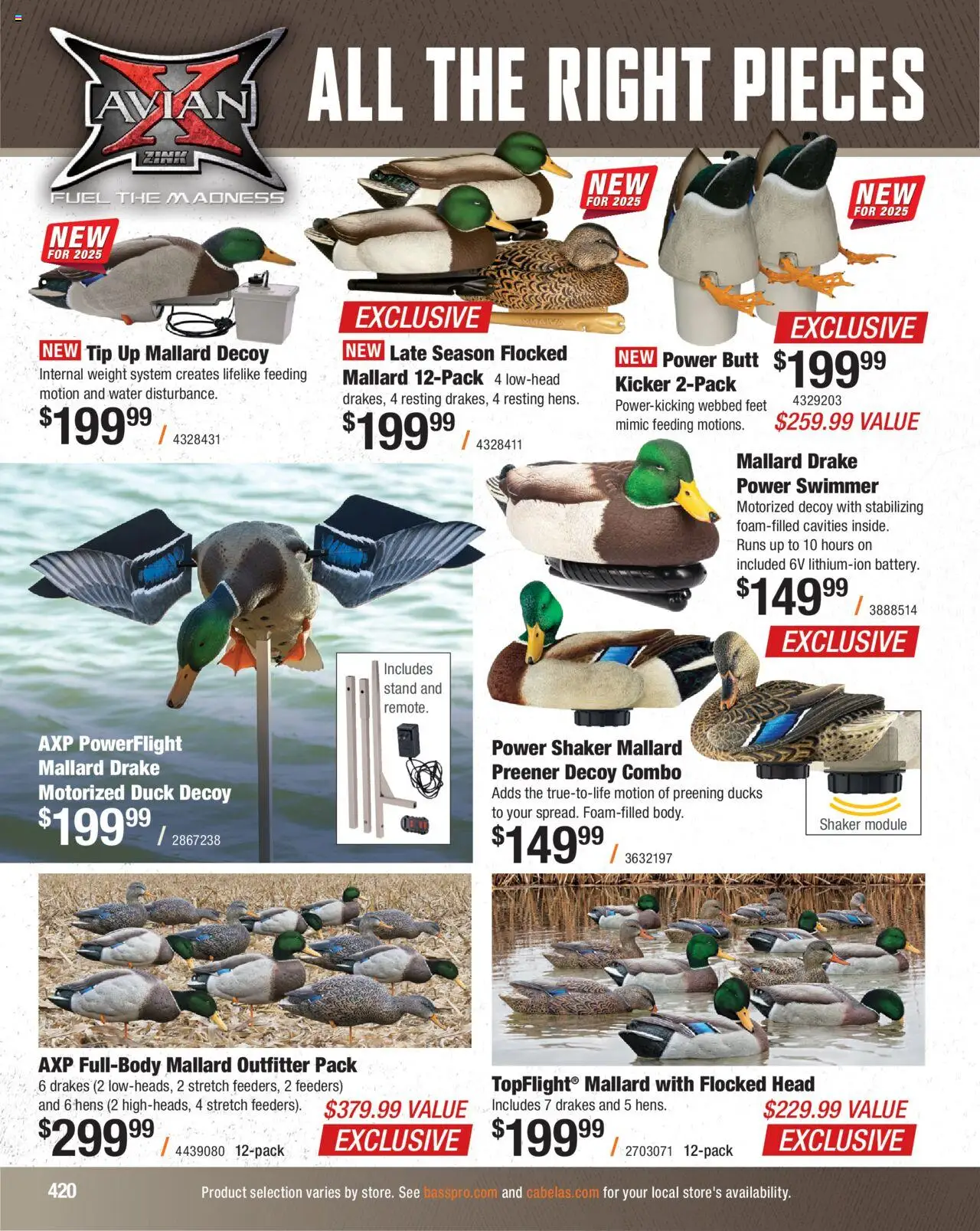 cabelas - Cabela's Hunting Master 25 - from Monday 08/11 2025 - page: 420