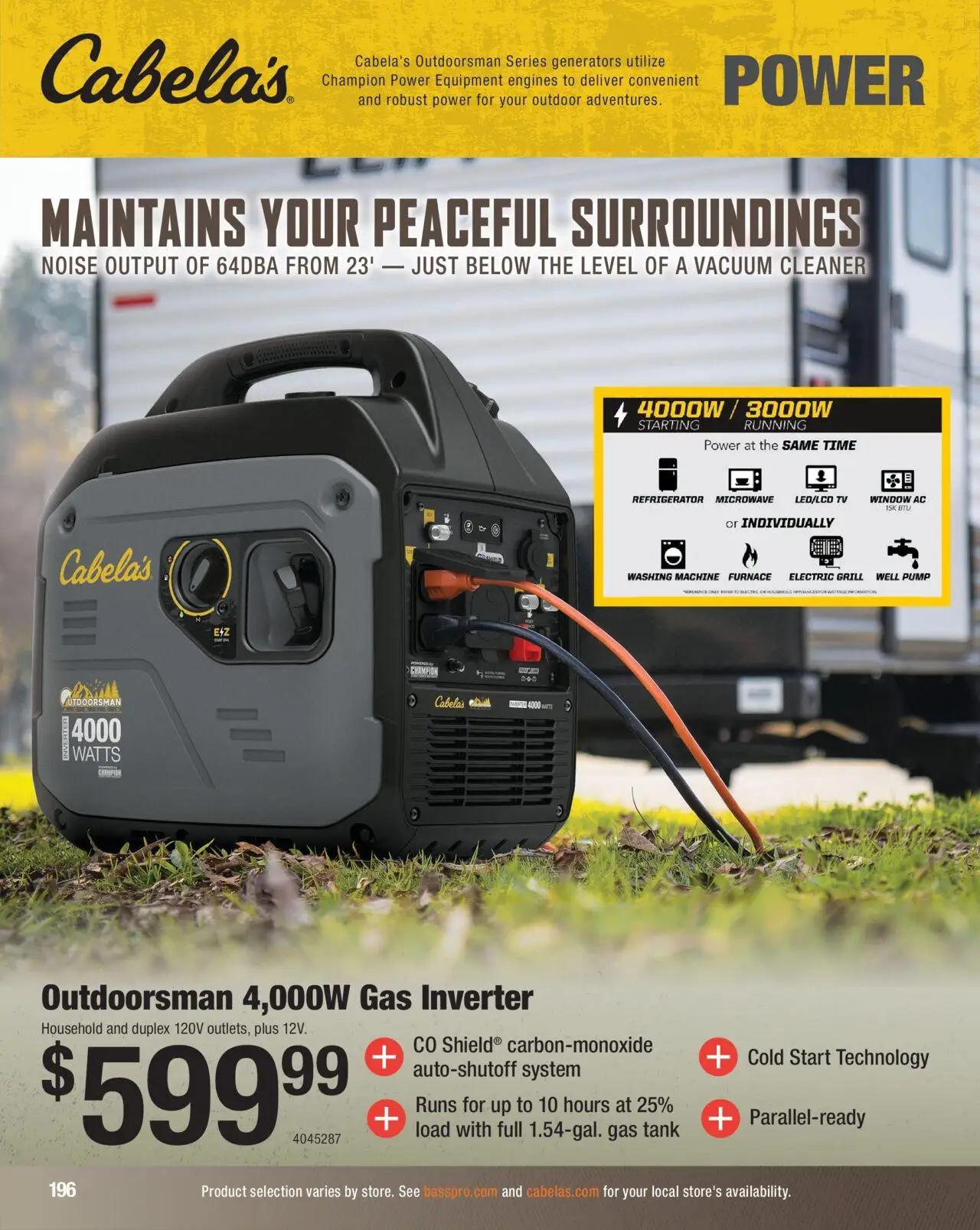 cabelas - Cabela's Hunting Master 25 - from Monday 08/11 2025 - page: 196