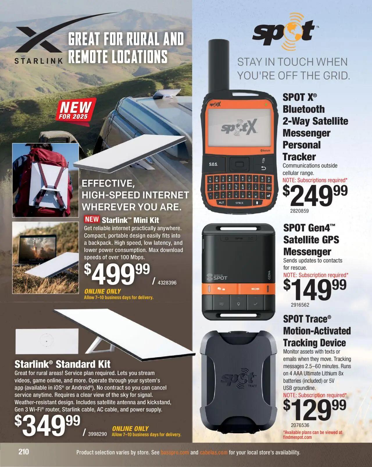 cabelas - Cabela's Hunting Master 25 - from Monday 08/11 2025 - page: 210