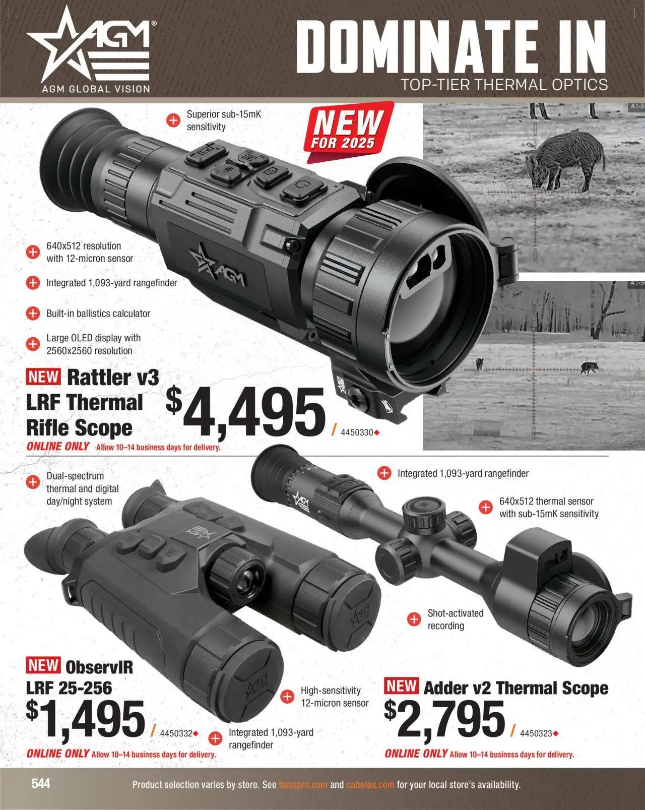 cabelas - Cabela's Hunting Master 25 - from Monday 08/11 2025 - page: 544