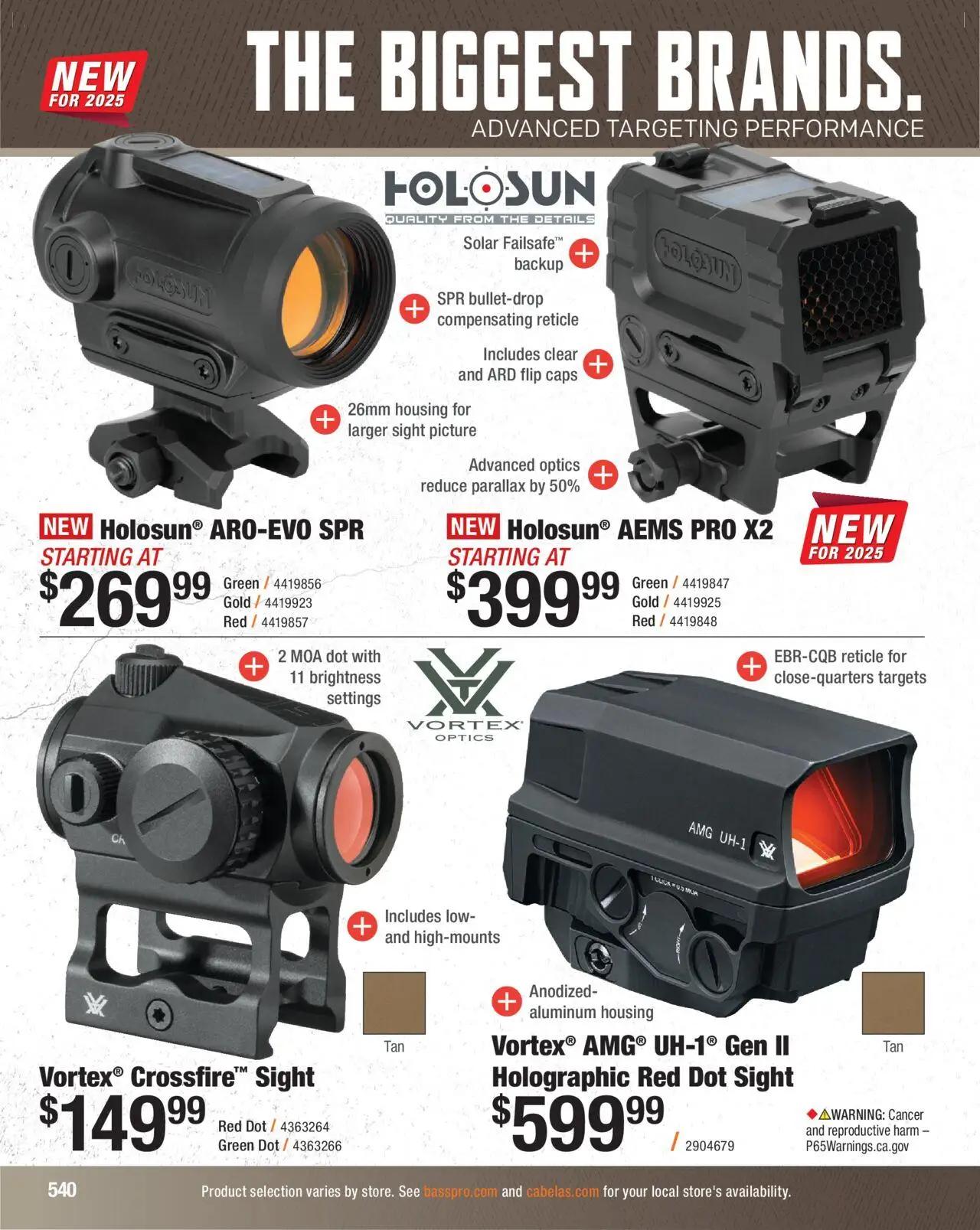 cabelas - Cabela's Hunting Master 25 - from Monday 08/11 2025 - page: 540