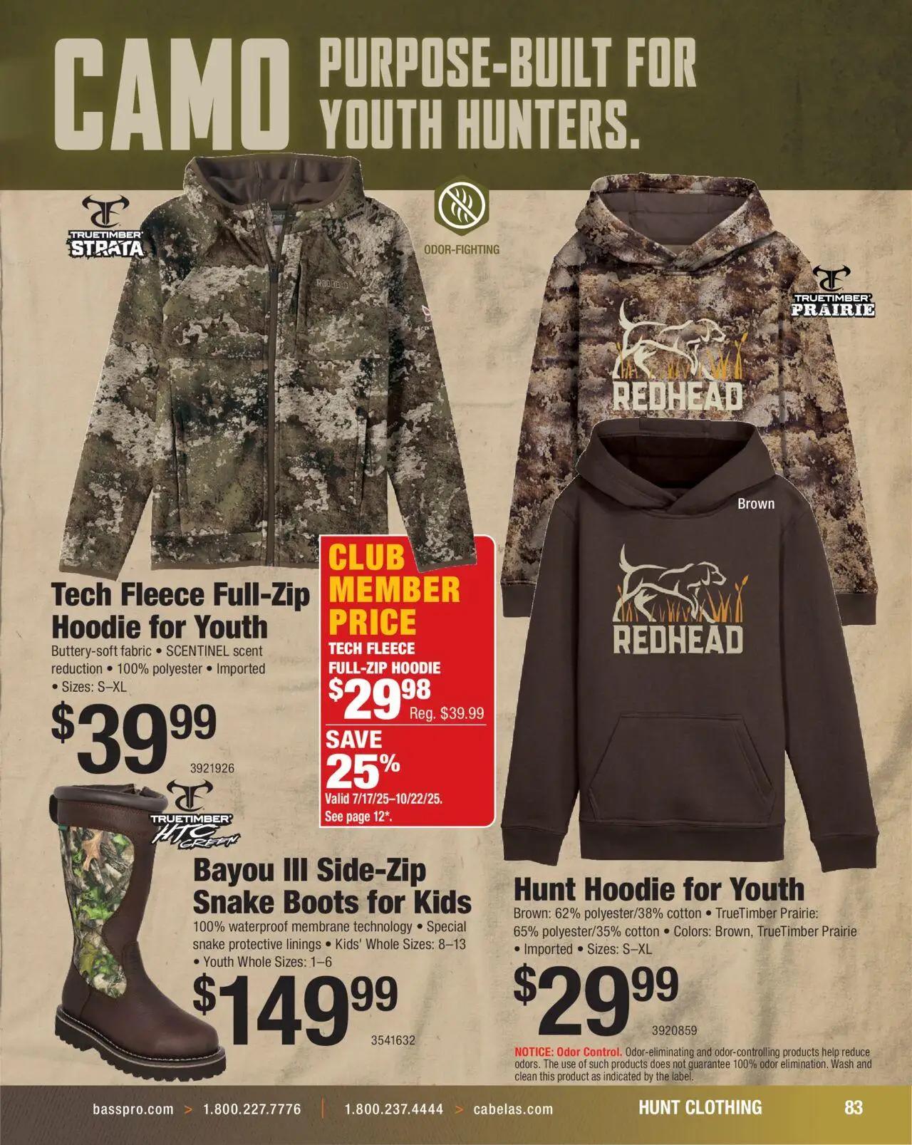 cabelas - Cabela's Hunting Master 25 - from Monday 08/11 2025 - page: 83
