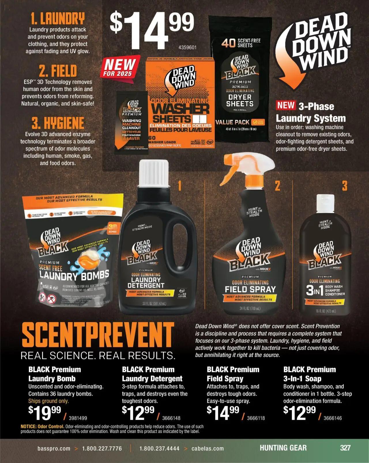 cabelas - Cabela's Hunting Master 25 - from Monday 08/11 2025 - page: 327