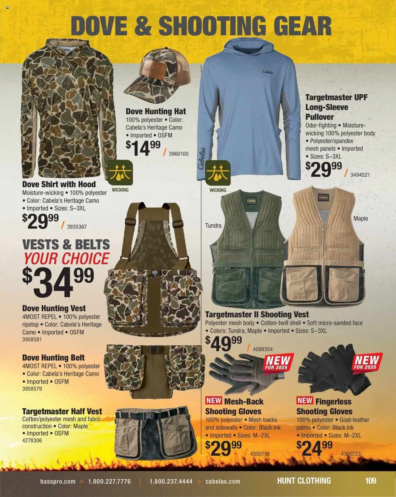 cabelas - Cabela's Hunting Master 25 - from Monday 08/11 2025 - page: 109