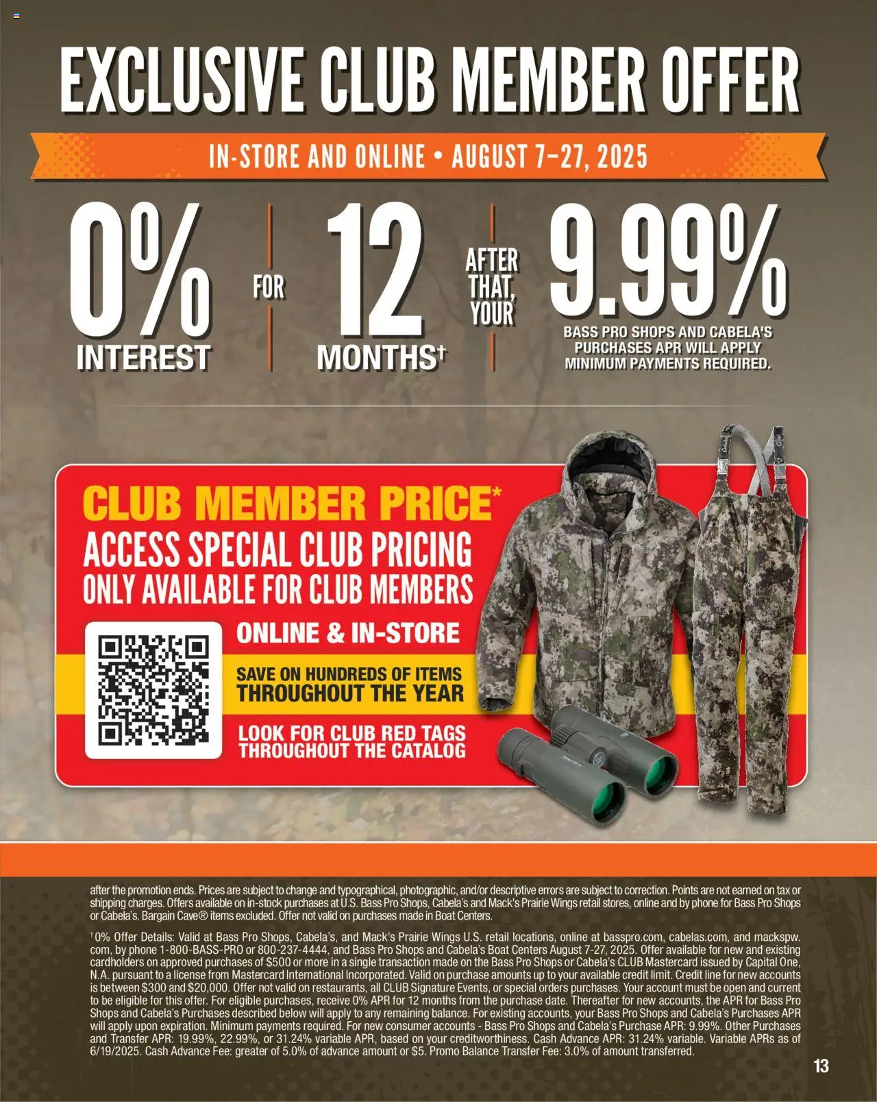 cabelas - Cabela's Hunting Master 25 - from Monday 08/11 2025 - page: 13