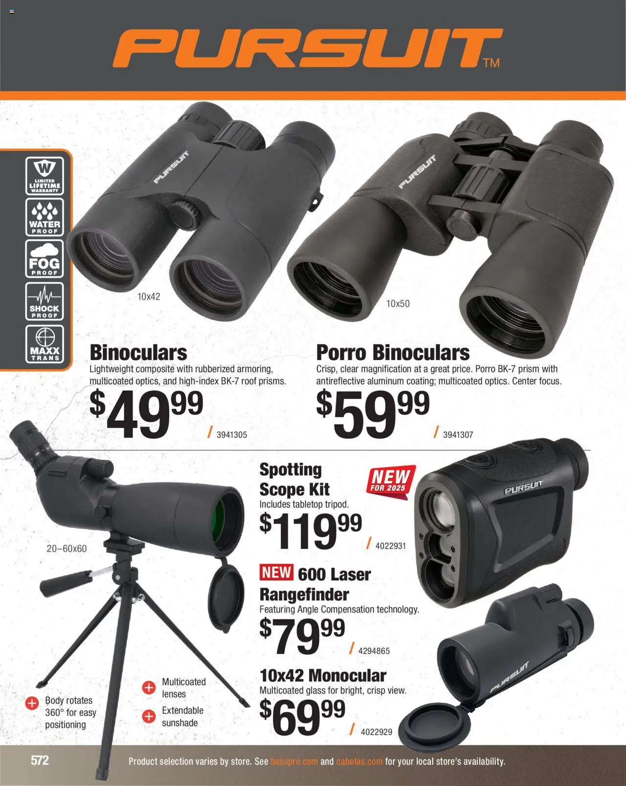 cabelas - Cabela's Hunting Master 25 - from Monday 08/11 2025 - page: 572
