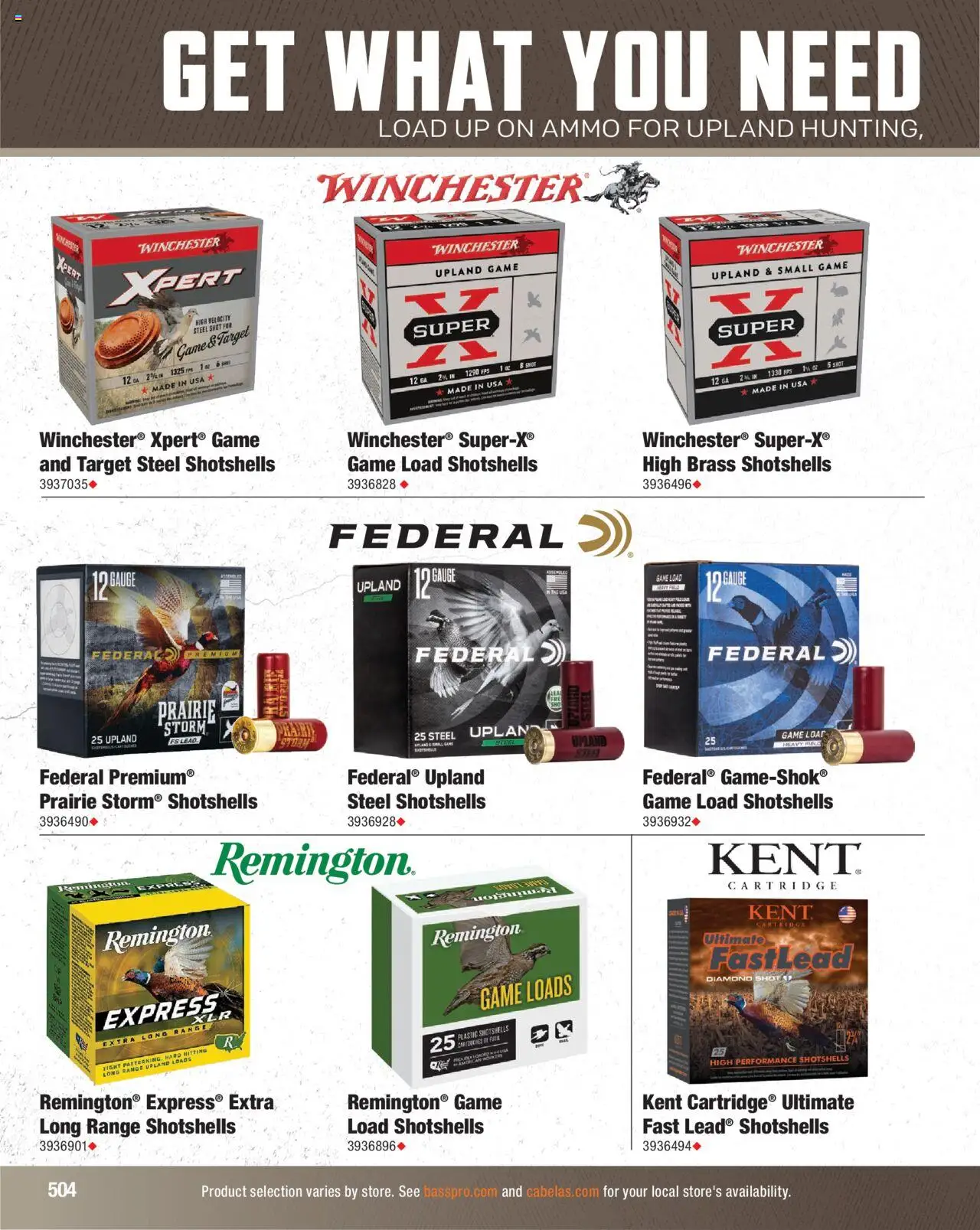 cabelas - Cabela's Hunting Master 25 - from Monday 08/11 2025 - page: 504