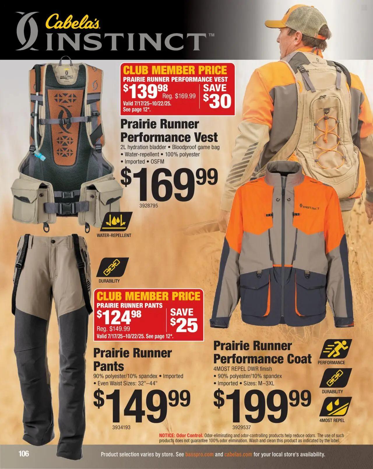 cabelas - Cabela's Hunting Master 25 - from Monday 08/11 2025 - page: 106