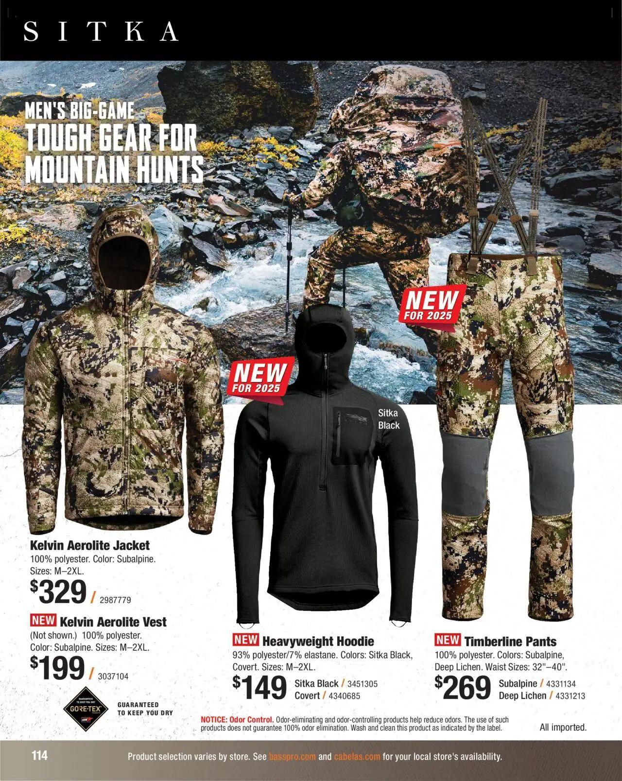 cabelas - Cabela's Hunting Master 25 - from Monday 08/11 2025 - page: 114