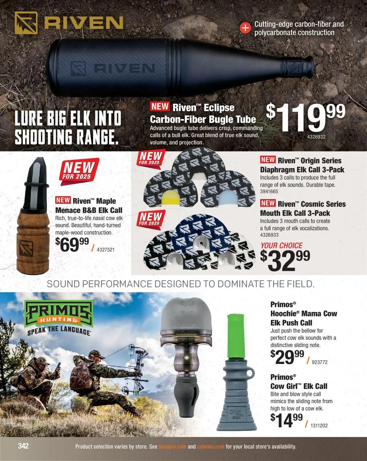 cabelas - Cabela's Hunting Master 25 - from Monday 08/11 2025 - page: 342