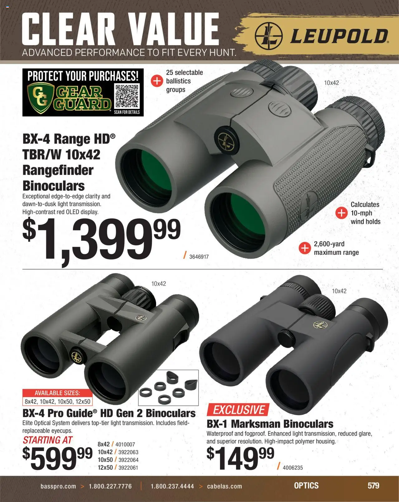cabelas - Cabela's Hunting Master 25 - from Monday 08/11 2025 - page: 579