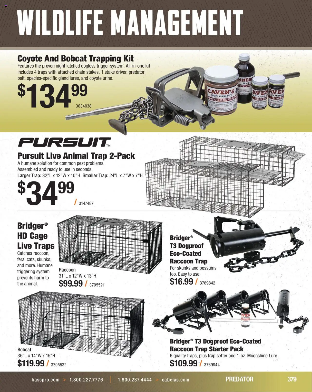 cabelas - Cabela's Hunting Master 25 - from Monday 08/11 2025 - page: 379