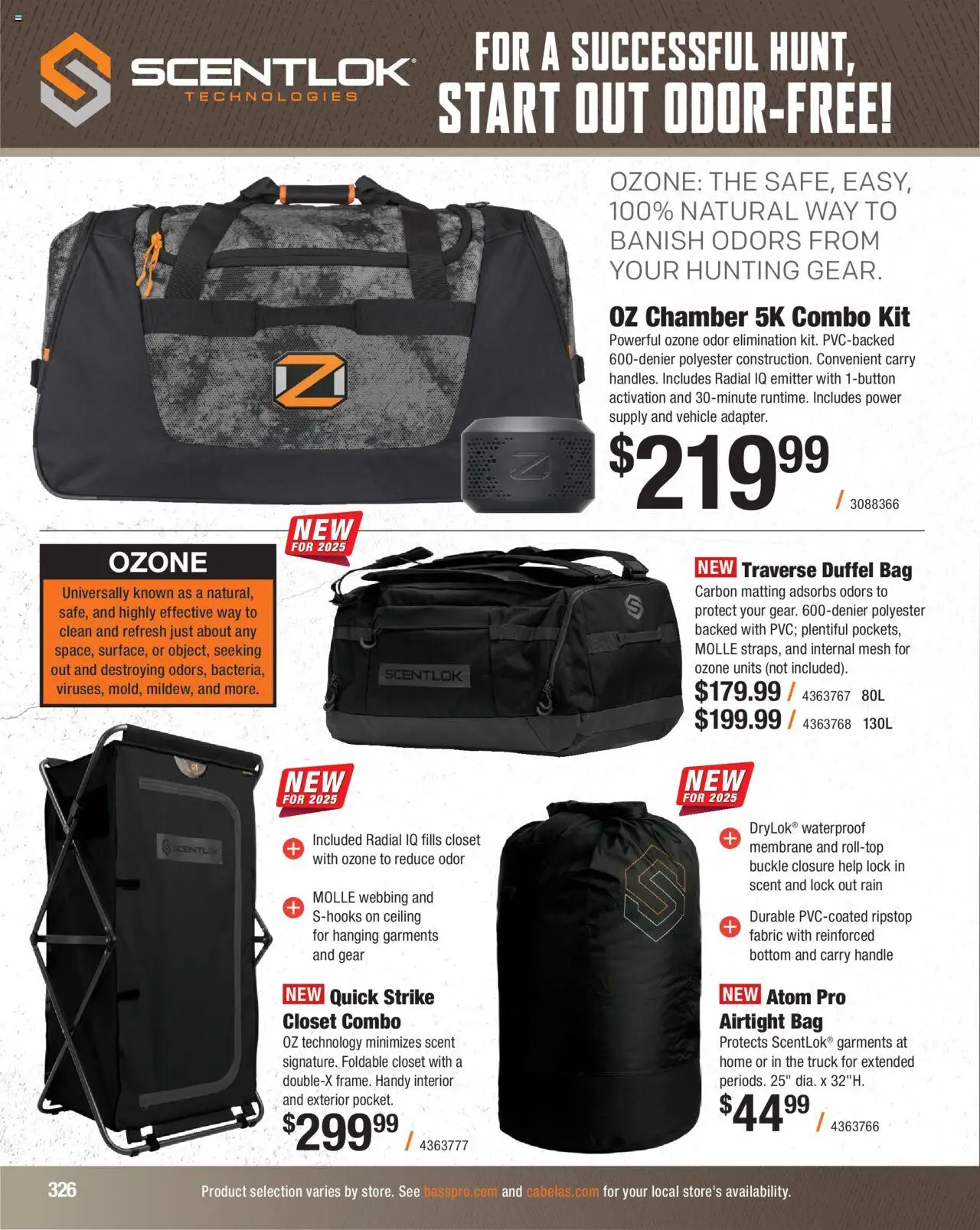 cabelas - Cabela's Hunting Master 25 - from Monday 08/11 2025 - page: 326