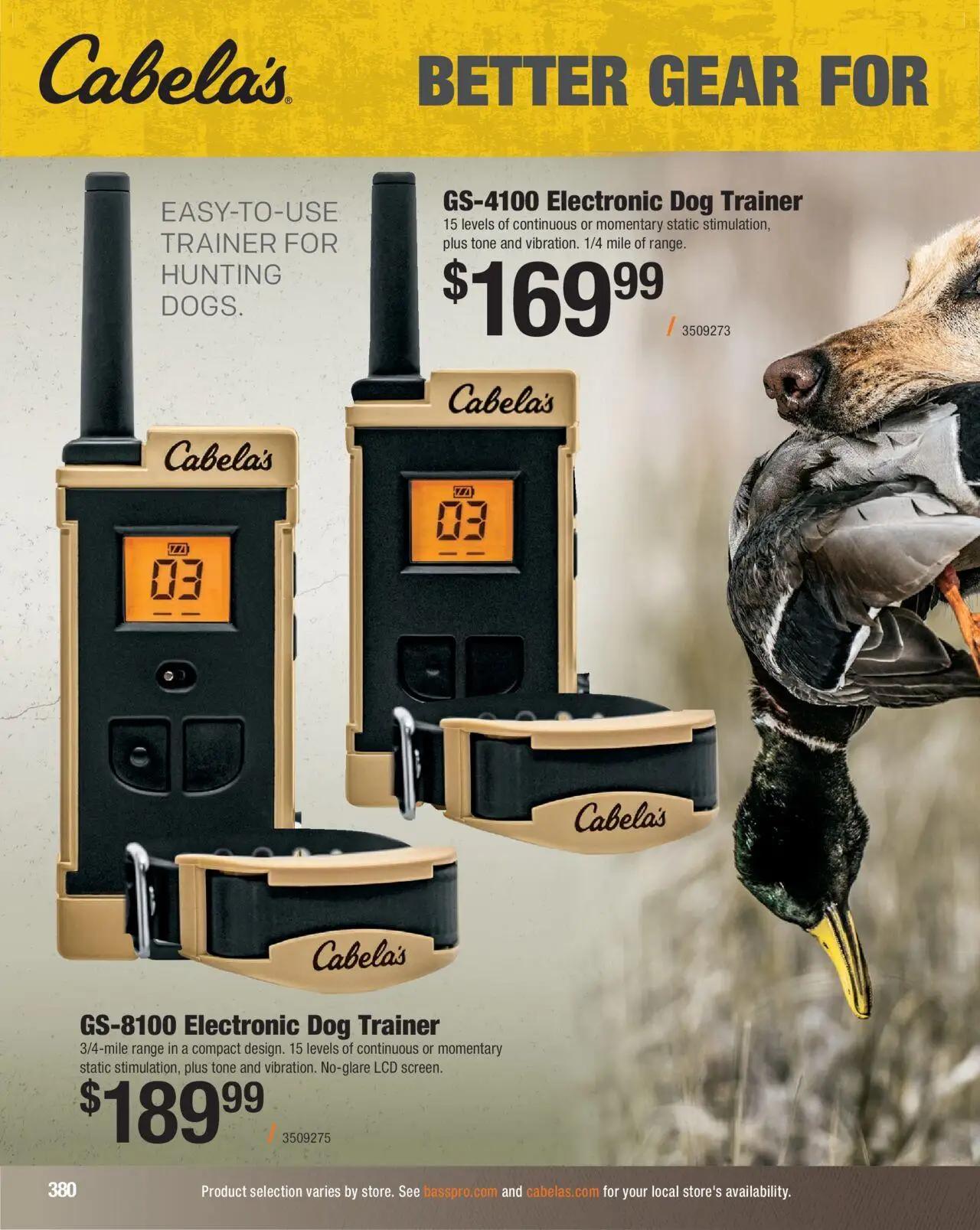 cabelas - Cabela's Hunting Master 25 - from Monday 08/11 2025 - page: 380