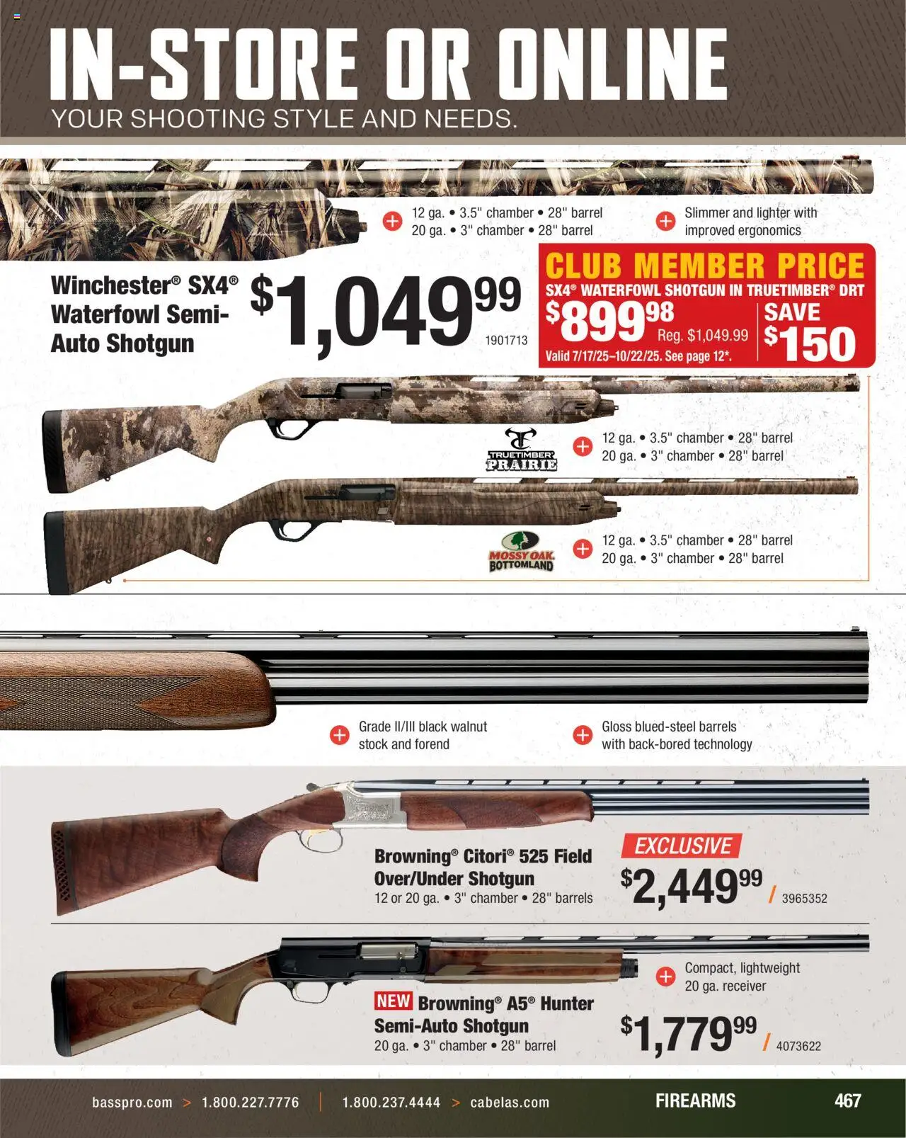 cabelas - Cabela's Hunting Master 25 - from Monday 08/11 2025 - page: 467