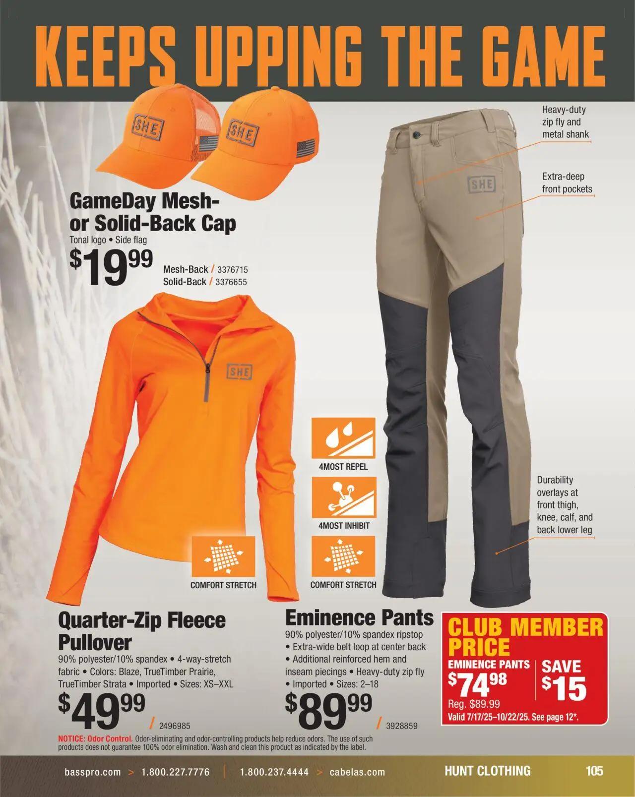 cabelas - Cabela's Hunting Master 25 - from Monday 08/11 2025 - page: 105