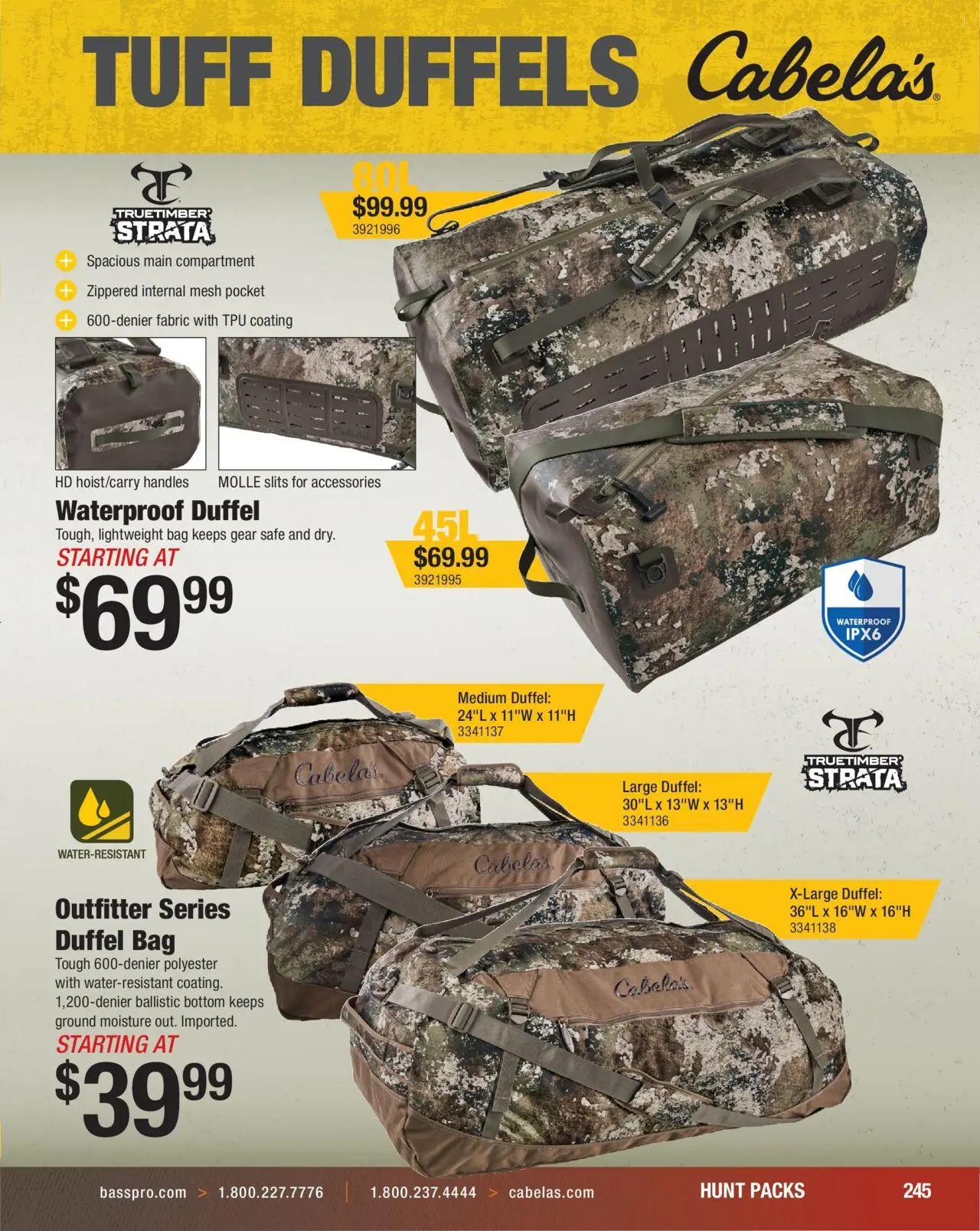 cabelas - Cabela's Hunting Master 25 - from Monday 08/11 2025 - page: 245