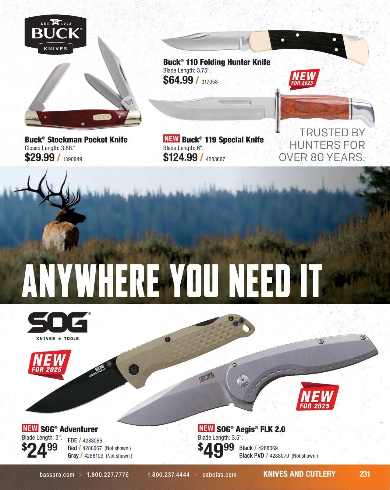 cabelas - Cabela's Hunting Master 25 - from Monday 08/11 2025 - page: 231