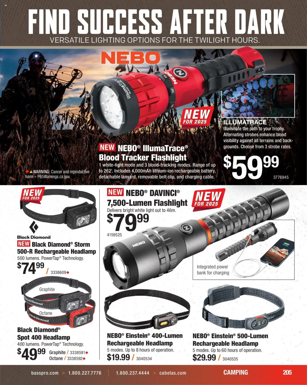 cabelas - Cabela's Hunting Master 25 - from Monday 08/11 2025 - page: 205