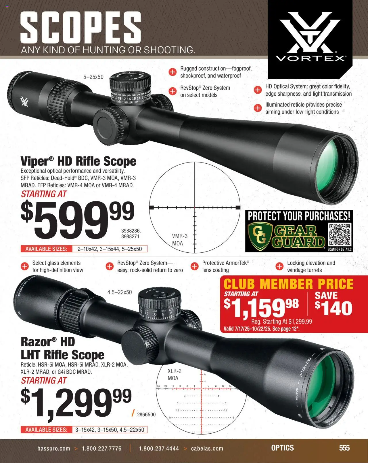 cabelas - Cabela's Hunting Master 25 - from Monday 08/11 2025 - page: 555