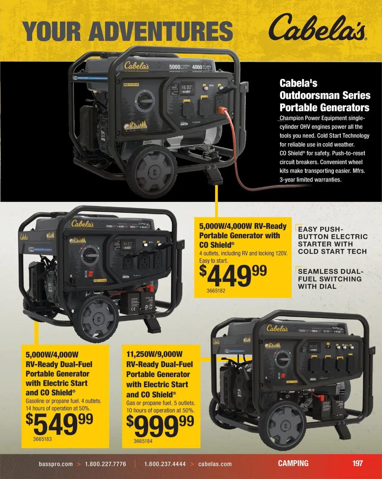 cabelas - Cabela's Hunting Master 25 - from Monday 08/11 2025 - page: 197