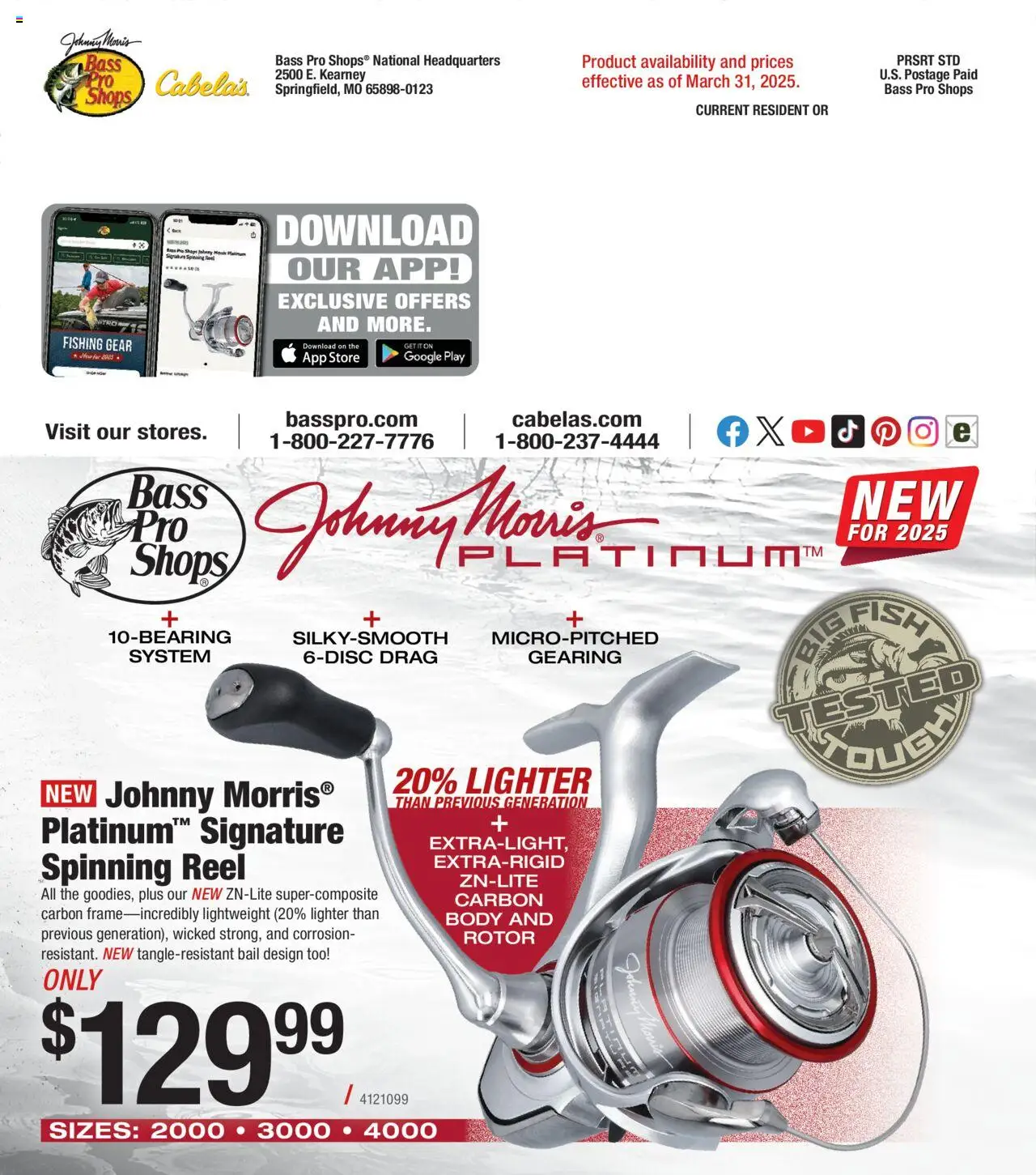 cabelas - Cabela's Northern Angler 25 - from Thursday 03/27 2025 - page: 60