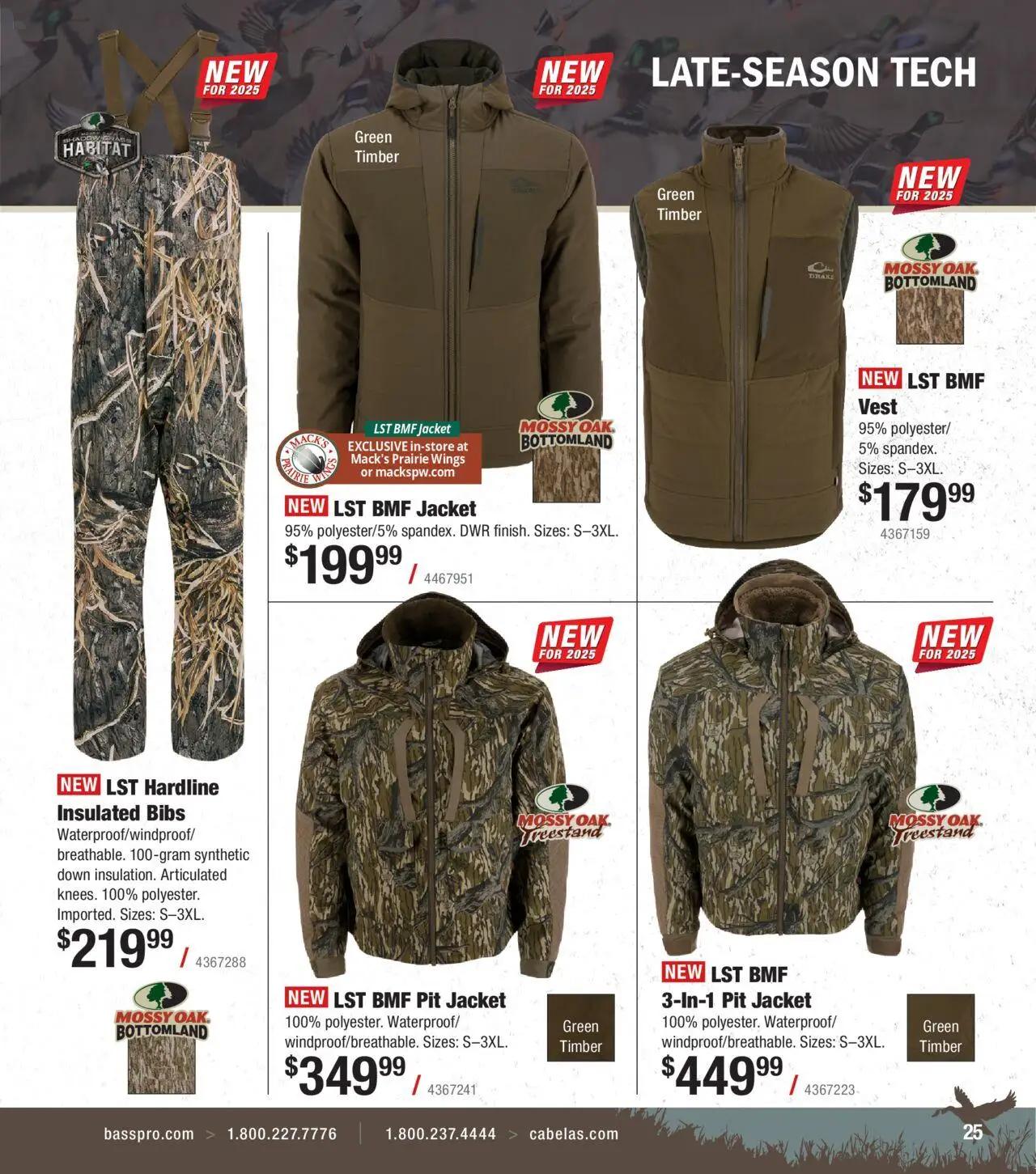 cabelas - Cabela's Waterfowl 25 - from Wednesday 10/01 2025 - page: 25